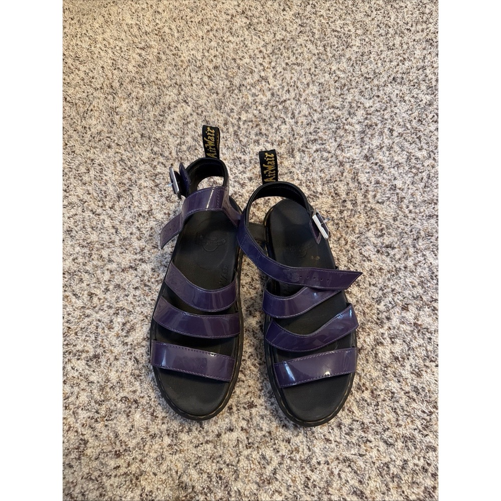 Dr. Doc Martens Women's Blaire Gladiator Sandals Purple US-9 EU-41 Purple